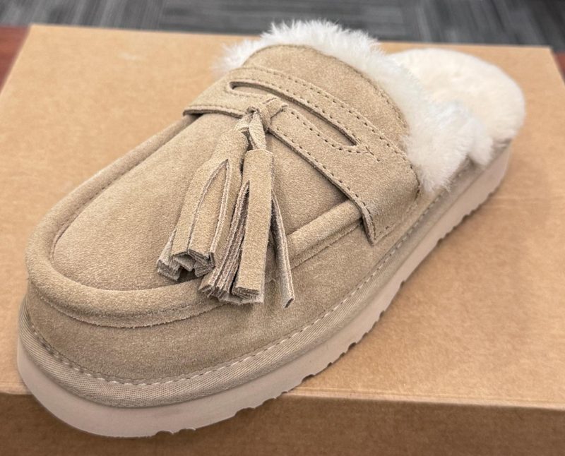 Tassel Ankle Slipper Sheepskin Boots