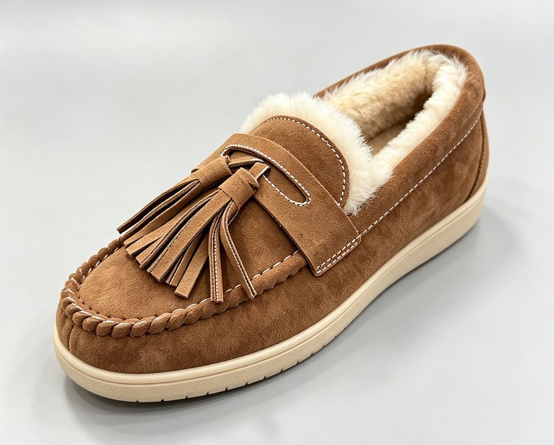 Classic Tassel Loafer Sheepskin Boots