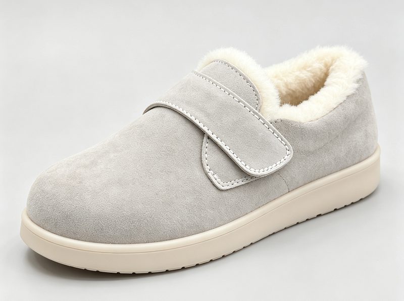 Velcro Sheepskin Slipper Sheepskin Boots