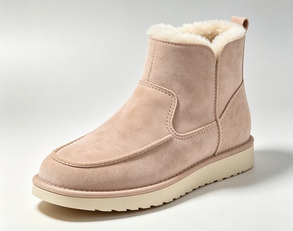 Pink Short Sheepskin Boot Sheepskin Boots